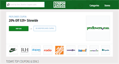 Desktop Screenshot of couponamigos.com